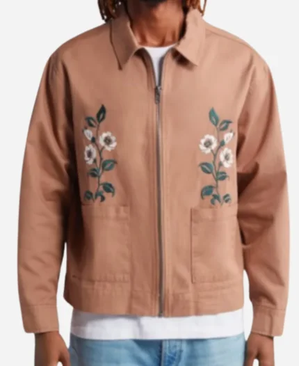 Bel-Air S03 Jordan L. Jones Brown Floral Jacket