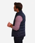 Dan Jeannotte Blue Puffer Vest