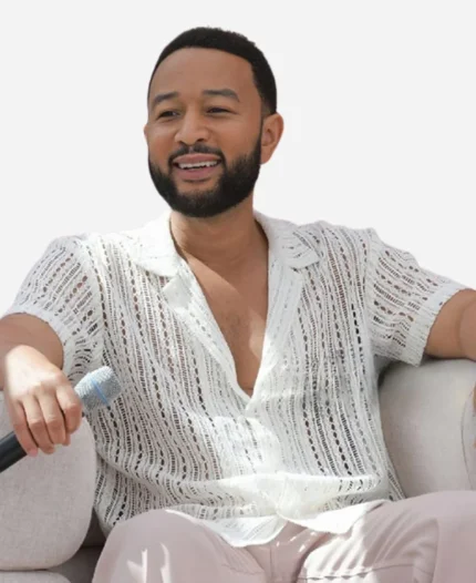 John Legend Cannes Lions White Shirt