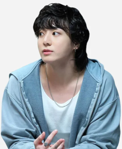 Jung kook Seven Grey Jacket