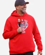 Jurgen Klopp I’ll Never Walk Alone Again Red Pullover Hoodie
