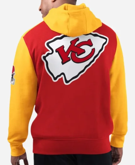 Kansas City Chiefs Starter Red Extreme Pullover Hoodie For Men’s