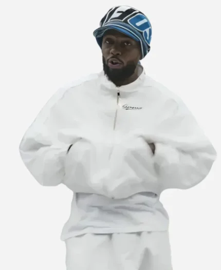 Kendrick Lamar Not Like Us White Jacket