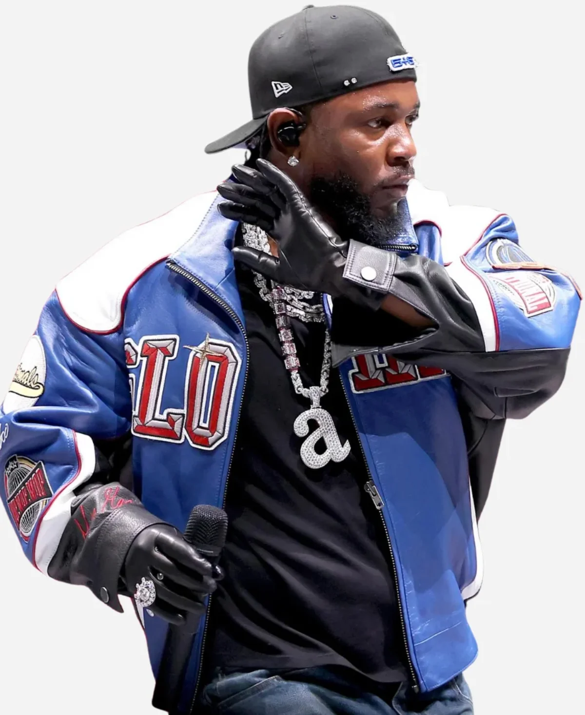 激レア！NFL ウォームアップウェア XL 「kendrick lamar」 Super Bowl LIX Halftime Show 2025 Kendrick Lamar Jacket