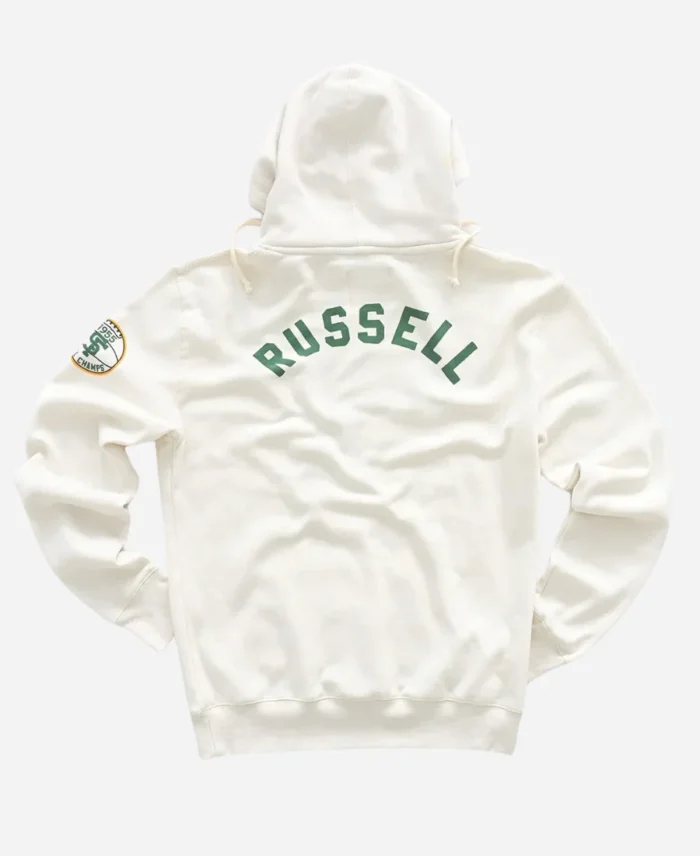 Kevin Garnett USF Bill Russell White Hoodie