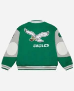 kevin Hart NFL Eagles Green Varsity Jacket
