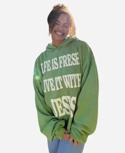 Life Is Fresh Live It With Jesus Hoodie