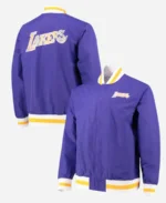 Los Angeles Lakers Mitchell & Ness Warm Up Bomber Jacket
