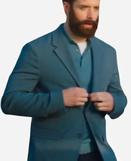 Love on The Danube Royal Getaway 2024 Dan Jeannotte Teal Blazer
