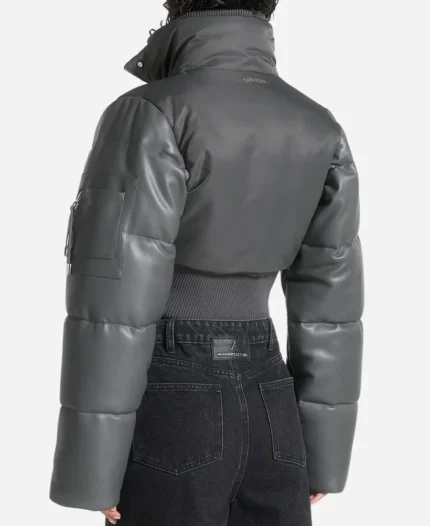 Manière De Voir Black Puffer Jacket