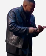 Marlon Wayans Movie Good Grief Black Leather Jacket
