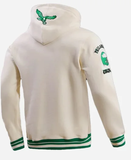  NFL 2024 Philadelphia Eagles Retro Classic Pullover Hoodie For Sale