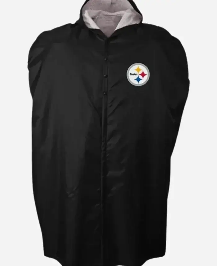 NFL Pittsburgh Steelers Sidelines Cape Coat