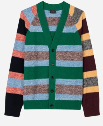 New York Comic Con 2023 David Tennant Multicolor Cardigan For Sale