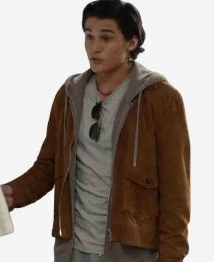 Liam Woodrum Brown Suede Jacket