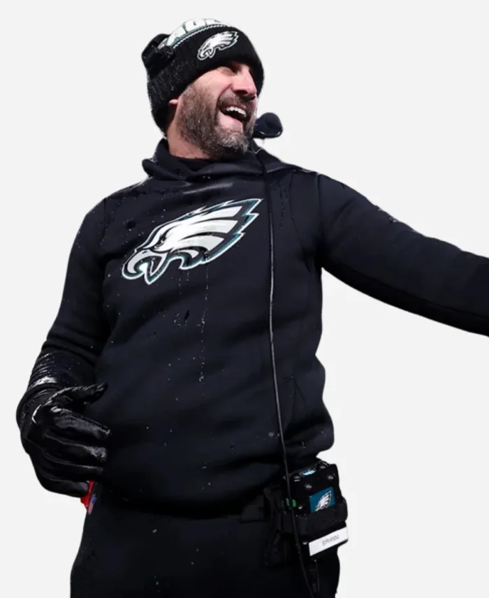 Nick Sirianni NFC Champions Black Eagles Hoodie