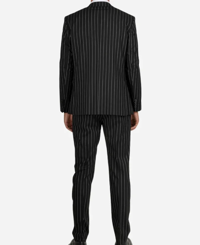 Noel Black Stripped Suit For Sale