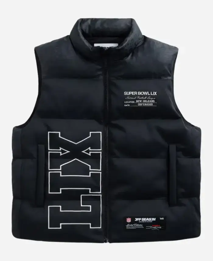 Off Season NFL Super Bowl LIX Puffer Vest