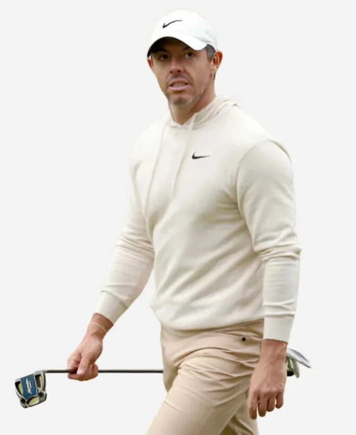 PGA Championship 2024 Rory McIlroy White Golf Pullover Hoodie
