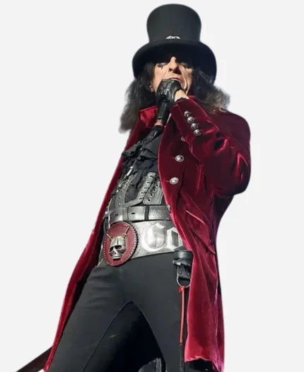 Parade Tour 2023 Alice Cooper Red Coat