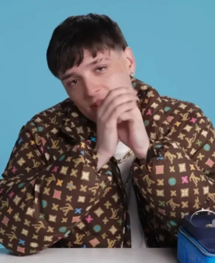 Peso Pluma Louis Vuitton Puffer Jacket For Sale