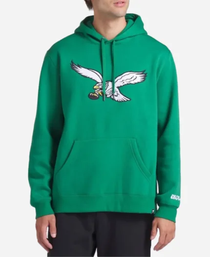 Philadelphia Eagles Kelly Green Legacy Fleece Hoodie