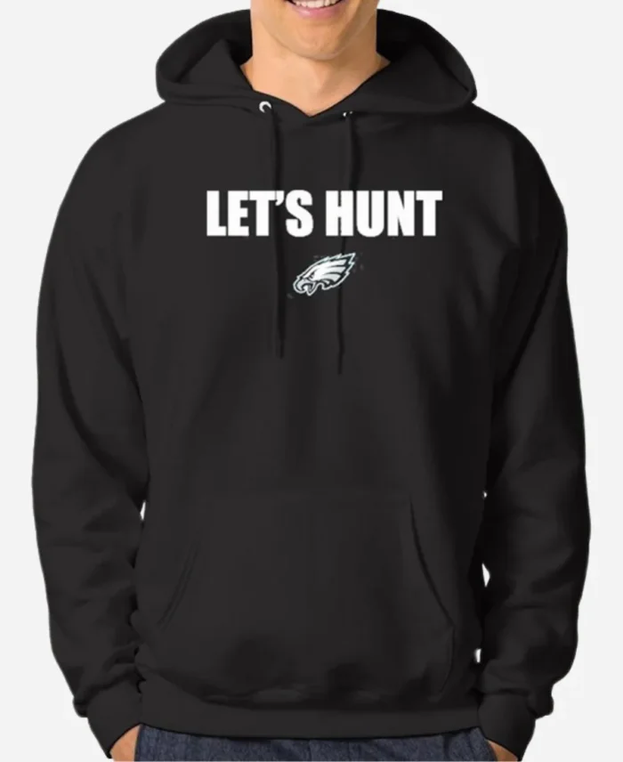 Philadelphia Eagles Lesean Shady McCoy Black Let’s Hunt Pullover Hoodie