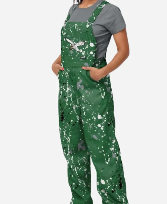 Philadelphia Eagles Mens Kelly Green Overalls