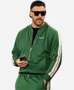 Philadelphia Eagles Travis Kelce Green Bomber Jacket For Sale