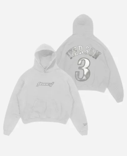 Post Malone x Reebok White Hoodie