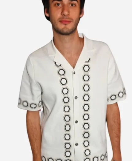 Press Night After Party Jacob Stuckelman White Shirt For Sale