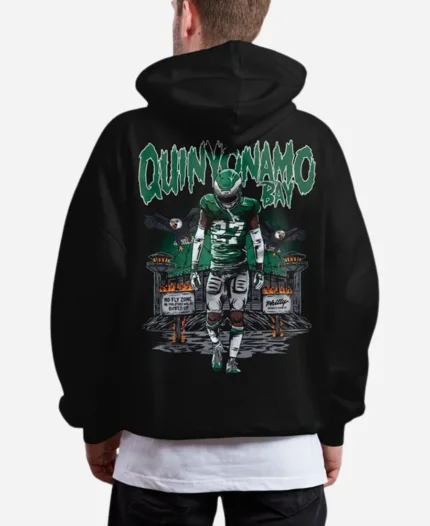 Quinyonamo Bay Pullover Black Hoodie