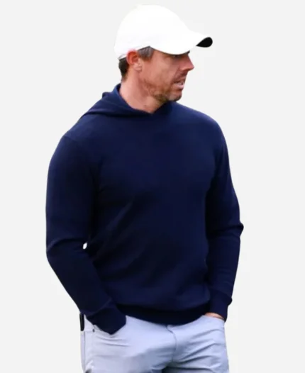 RBC Canadian 2024 Rory McIlroy Blue Pullover Hoodie