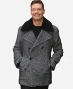 Ryan Seacrest Dick Clark’s New Year’s Rockin Eve Grey Coat