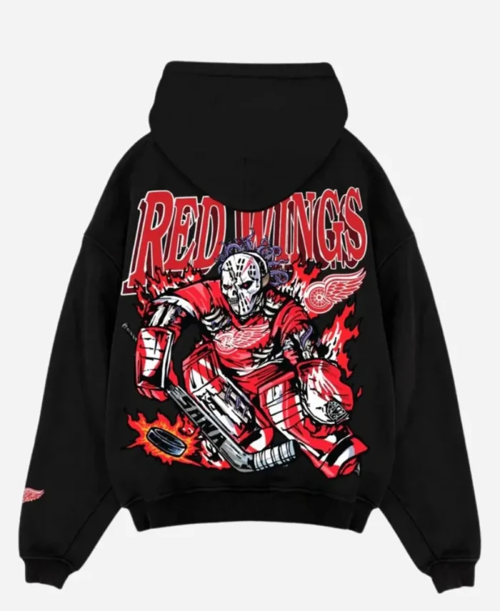 SANA X RED WINGS Black Hoodie
