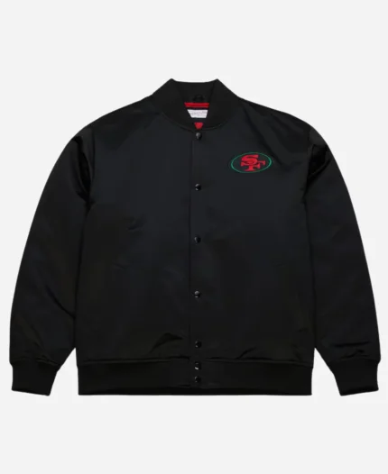 SF 49ers Black Excellence Bomber Jacket