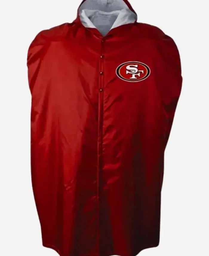 San Francisco 49ers Cape Coat