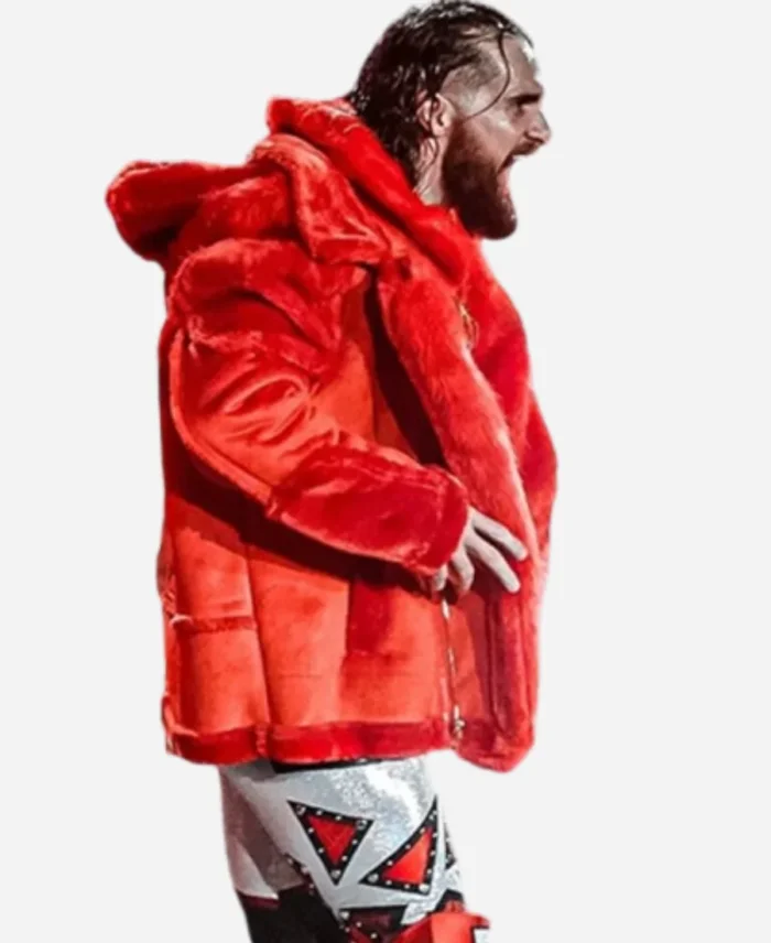 Seth Rollins Fur Jacket
