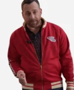 Shifting Gears 2024 Ray Galletti Red Bomber Jacket Front