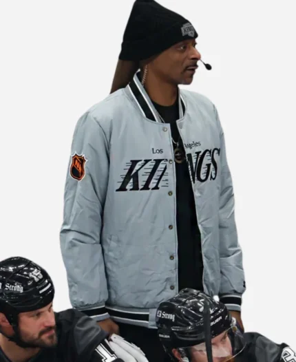Skate for Los Angeles Strong Kings Snoop Dogg Grey Jacket