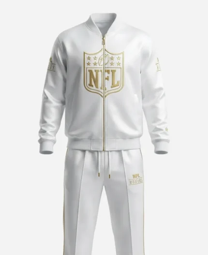 Snoop Dogg White Tracksuit