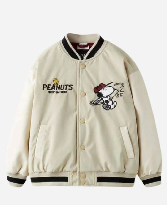 Snoopy Peanuts Bomber Jacket