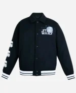 Will Gay Star Wars Artist Series Blue Varsity Bomber Jacket For Sale