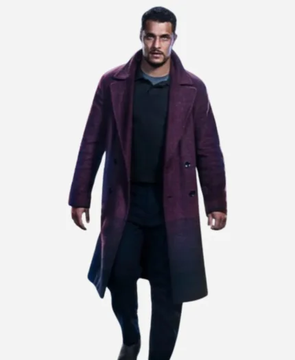 Harry Virdee Purple Trench Coat