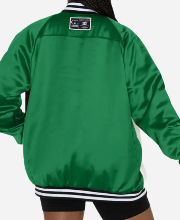 Sunny Hostin The View 2025 Eagles Embellished Varsity Jacket