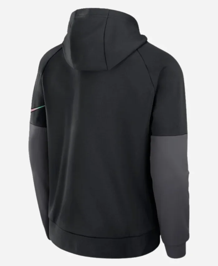 Super Bowl LIX Nike Fitness Performance Black Hoodie