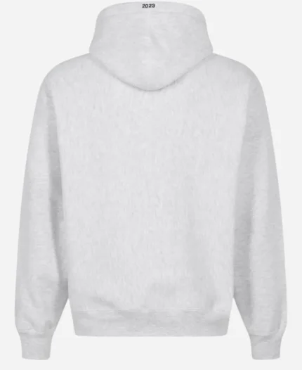 Supreme Grey Box Logo Pullover Hoodie