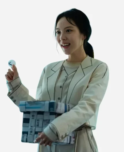 TV Series The 8 Show Participants 6F White Suit For Unisex