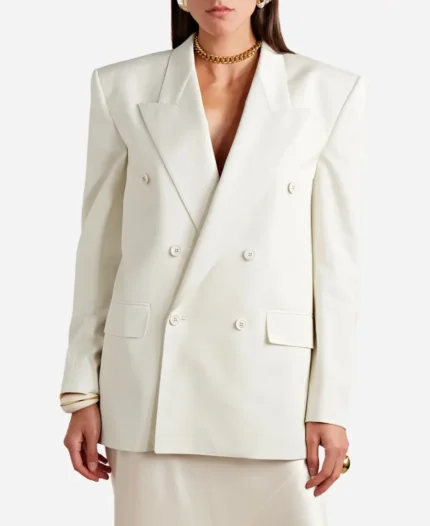 Taylor Swift Super Bowl White Coat