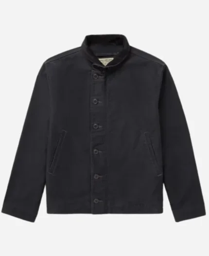 Carmen Berzatto Black Cotton Jacket